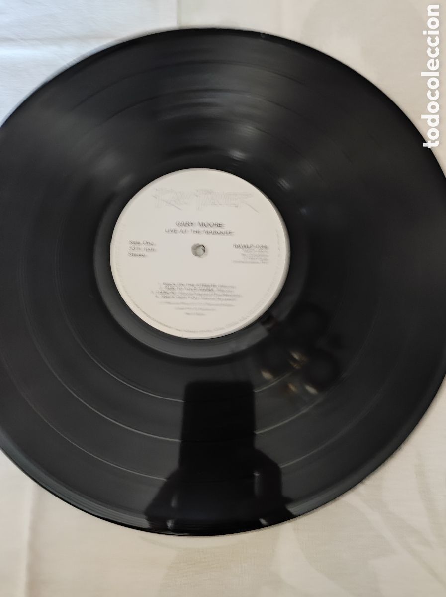 Discos de vinilo: GARY MOORE - LIVE AT THE MARQUEE - Foto 3