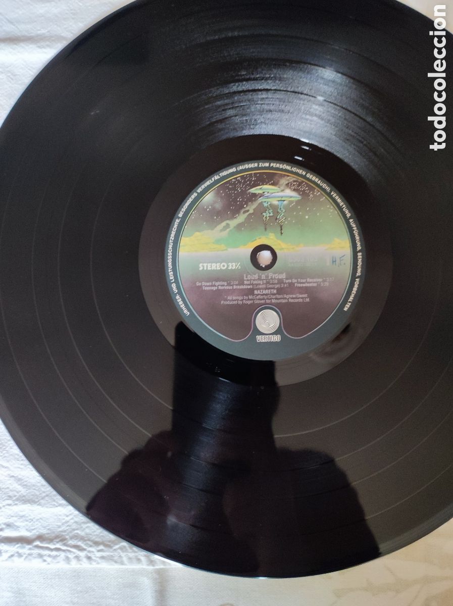 Discos de vinilo: NAZARETH - LOUDNPROUD - Foto 5