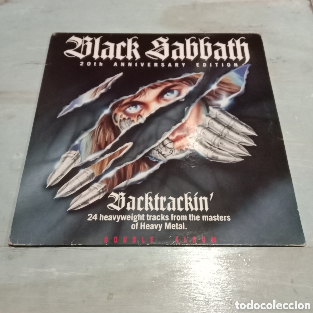 Discos de vinilo: BLACK SABBATH - BACKTRACKIN - 20th ANNIVERSARY EDITION - LP DOBLE GATEFOLD - Foto 1