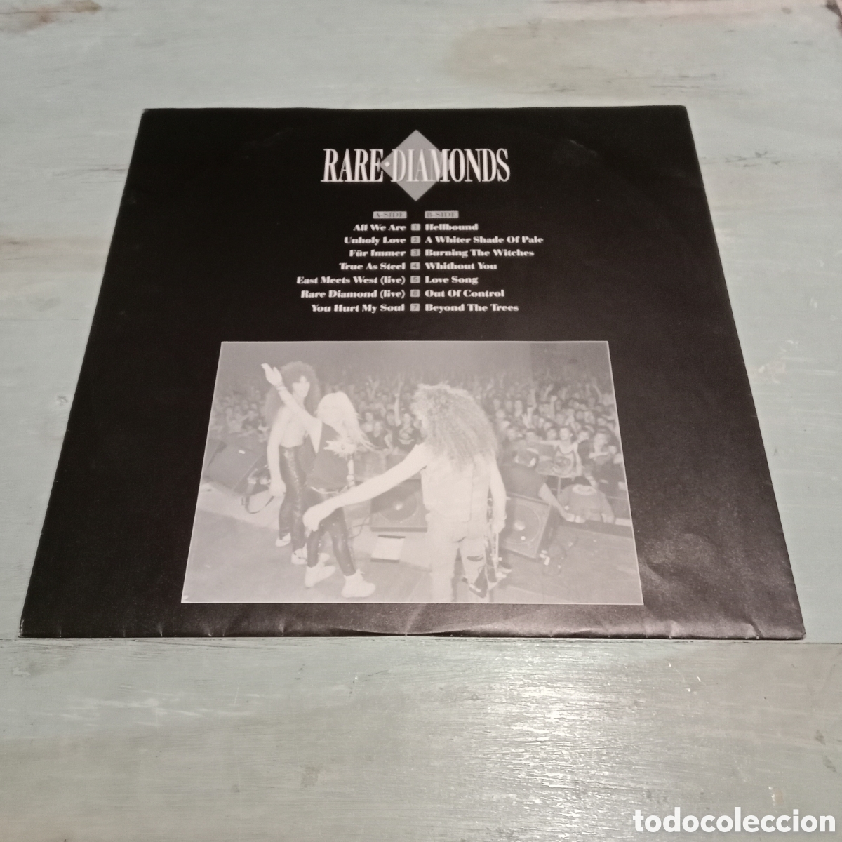 Discos de vinilo: WARLOCK - RARE DIAMONDS - LP - Foto 4