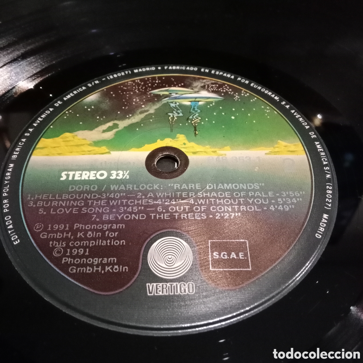 Discos de vinilo: WARLOCK - RARE DIAMONDS - LP - Foto 7