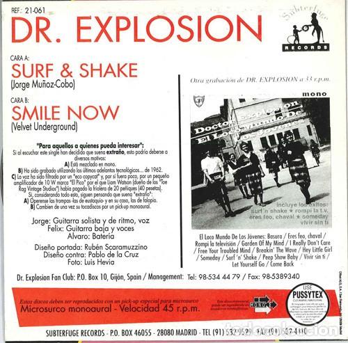 Discos de vinilo: Dr. Explosion &ndash; Surf & Shake - Foto 2