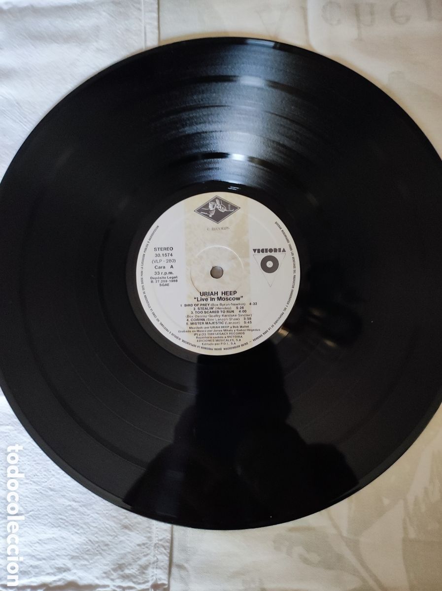 Discos de vinilo: URIAH HEEP - LIVE IN MOSCOW - Foto 5