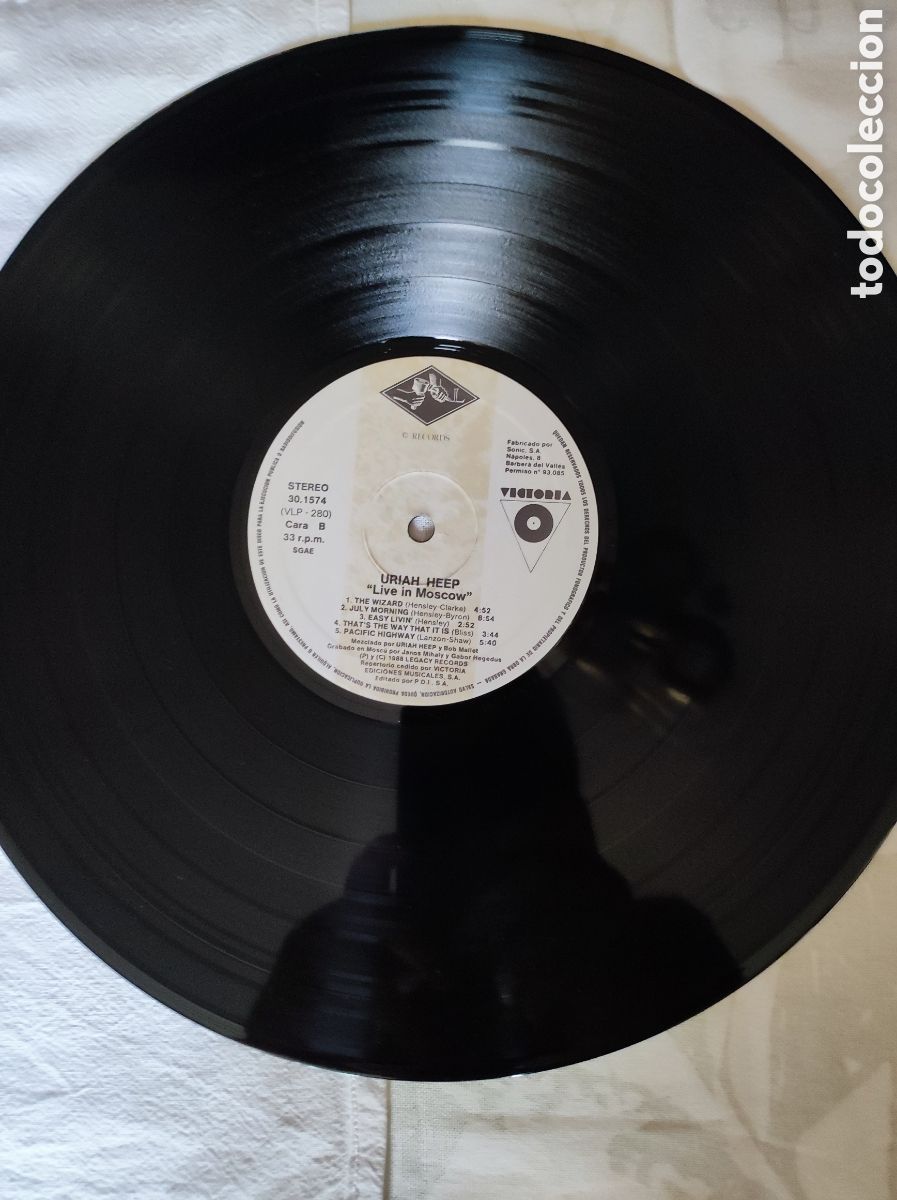 Discos de vinilo: URIAH HEEP - LIVE IN MOSCOW - Foto 6