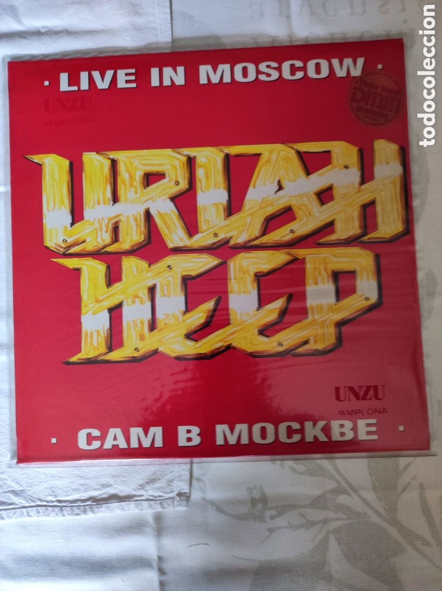 Discos de vinilo: URIAH HEEP - LIVE IN MOSCOW - Foto 1