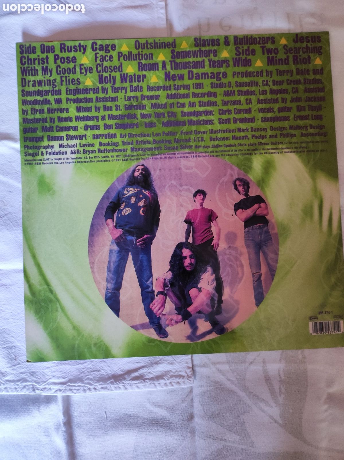 Discos de vinilo: SOUNDGARDEN - BADMOTORFINGER - Foto 2