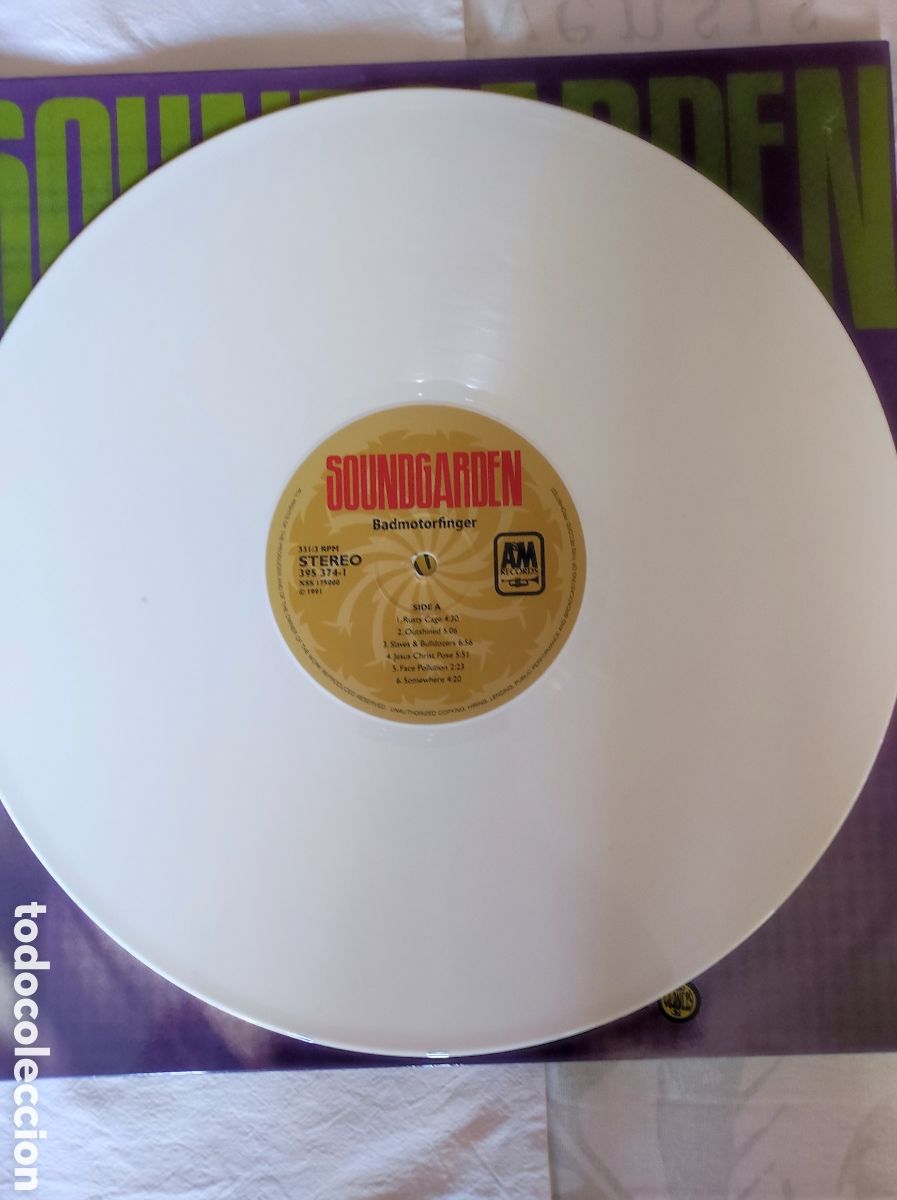 Discos de vinilo: SOUNDGARDEN - BADMOTORFINGER - Foto 3