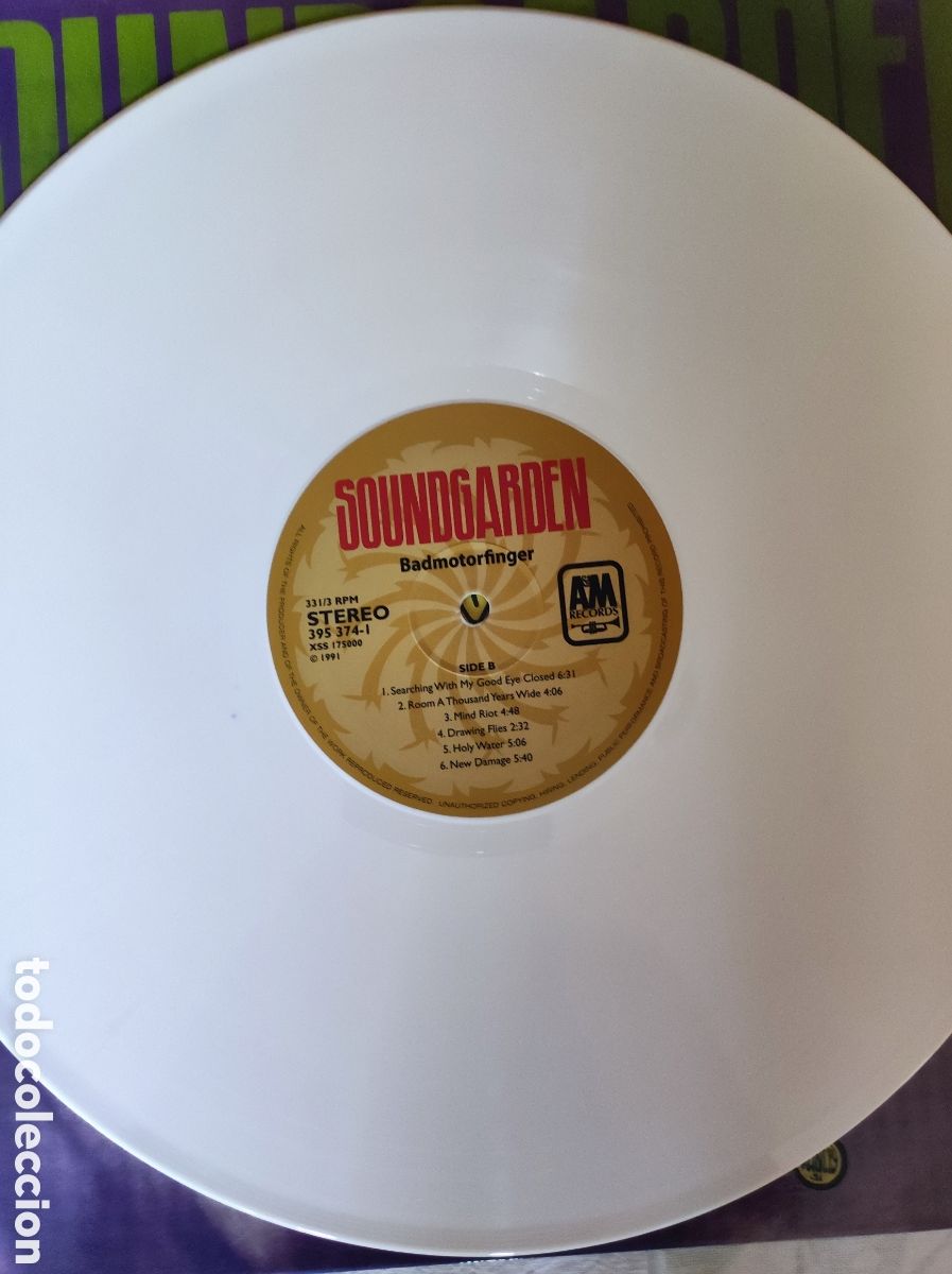 Discos de vinilo: SOUNDGARDEN - BADMOTORFINGER - Foto 4