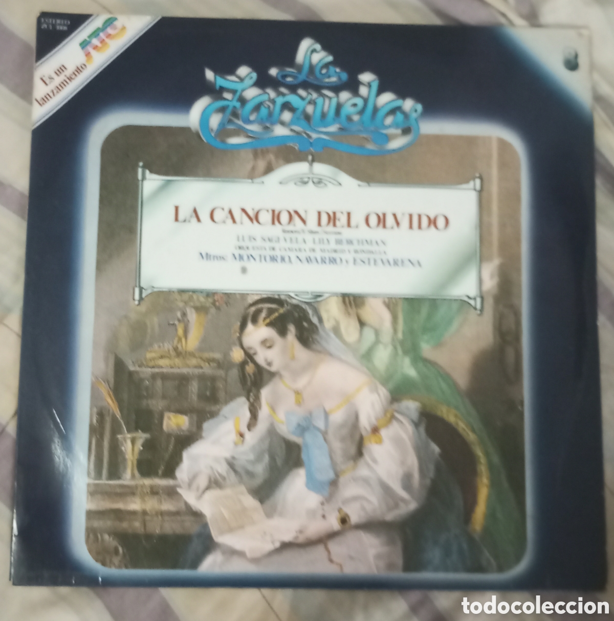 Discos de vinilo: Lp la zarzuela la canci&oacute;n del olvido - Foto 1