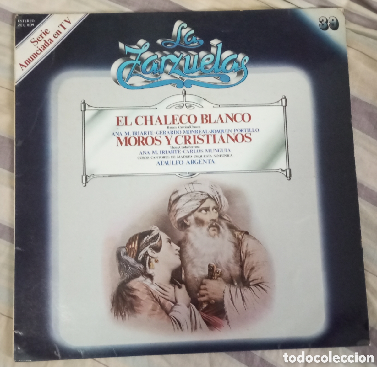 Discos de vinilo: Lp la zarzuela el chaleco blanco y moros y cristianos - Foto 1