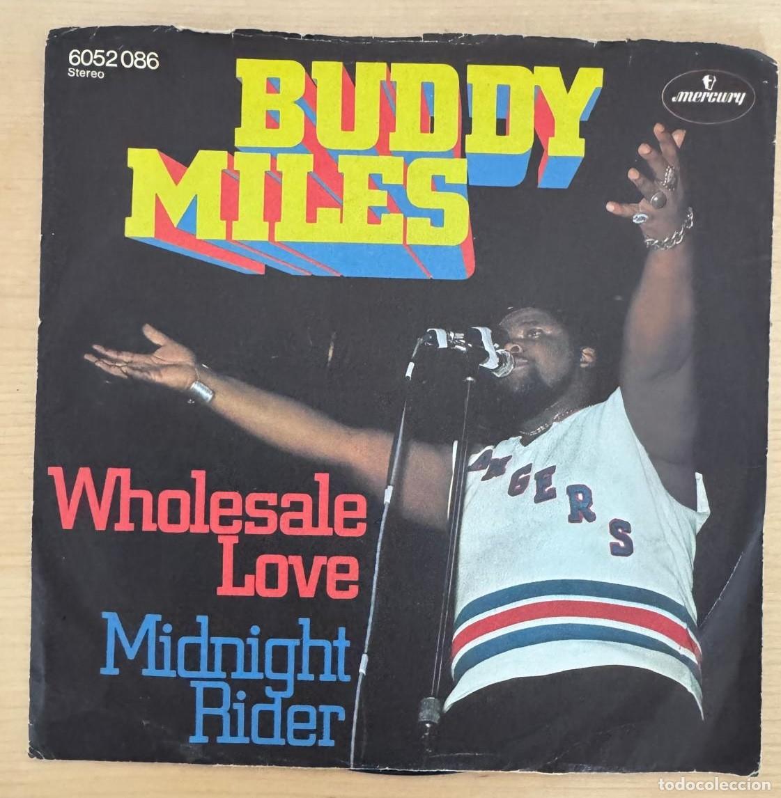 Discos de vinilo: buddy miles 45t wholesale G EX - Foto 1