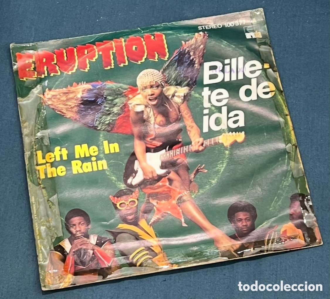 Discos de vinilo: Disco Vinilo Single. Eruption. &ldquo;Billete de ida&rdquo;. 1979. - Foto 2