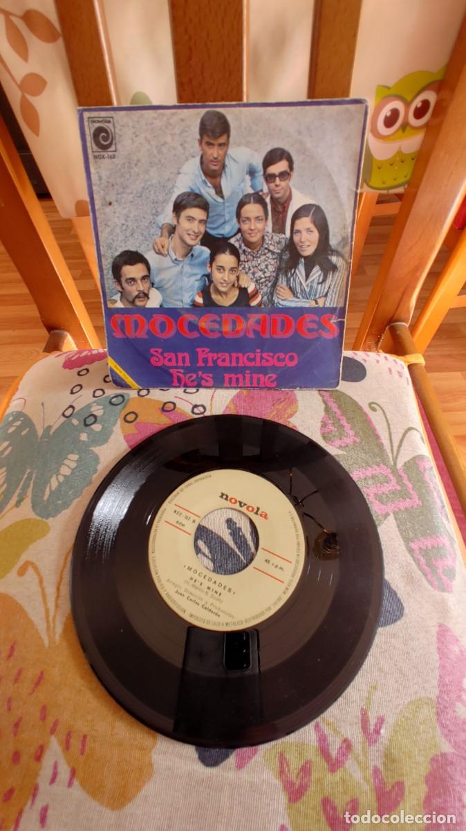 Discos de vinilo: MOCEDADES-SINGLE SAN FRANCISCO - Foto 1