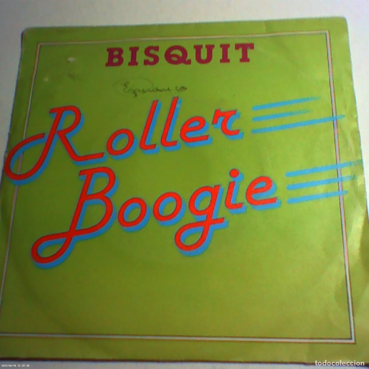 Discos de vinilo: single bisquit. roller boogie. cnr 1981 spain (seminuevo) - Foto 1