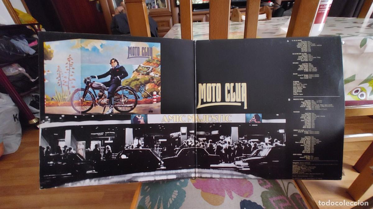 Discos de vinilo: MOTO CLUA-LP AMIC MAJESTIC-LETRAS-GATEFOLD - Foto 2