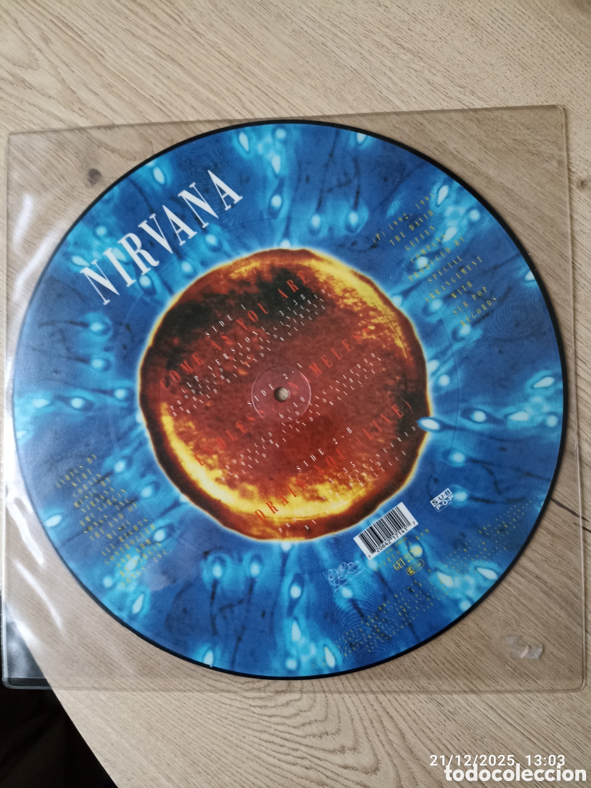 Discos de vinilo: Nirvana Come as you are.(Picture disc) - Foto 2