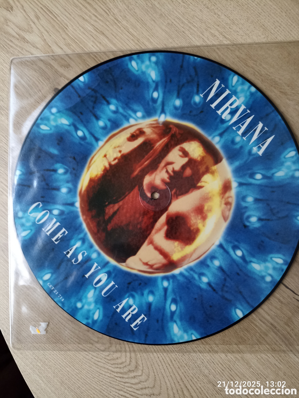 Discos de vinilo: Nirvana Come as you are.(Picture disc) - Foto 1