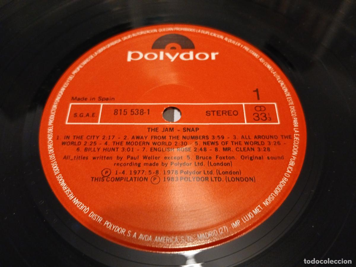 Discos de vinilo: The Jam &ndash; Snap!- (1983) LP disco vinilo - Foto 2