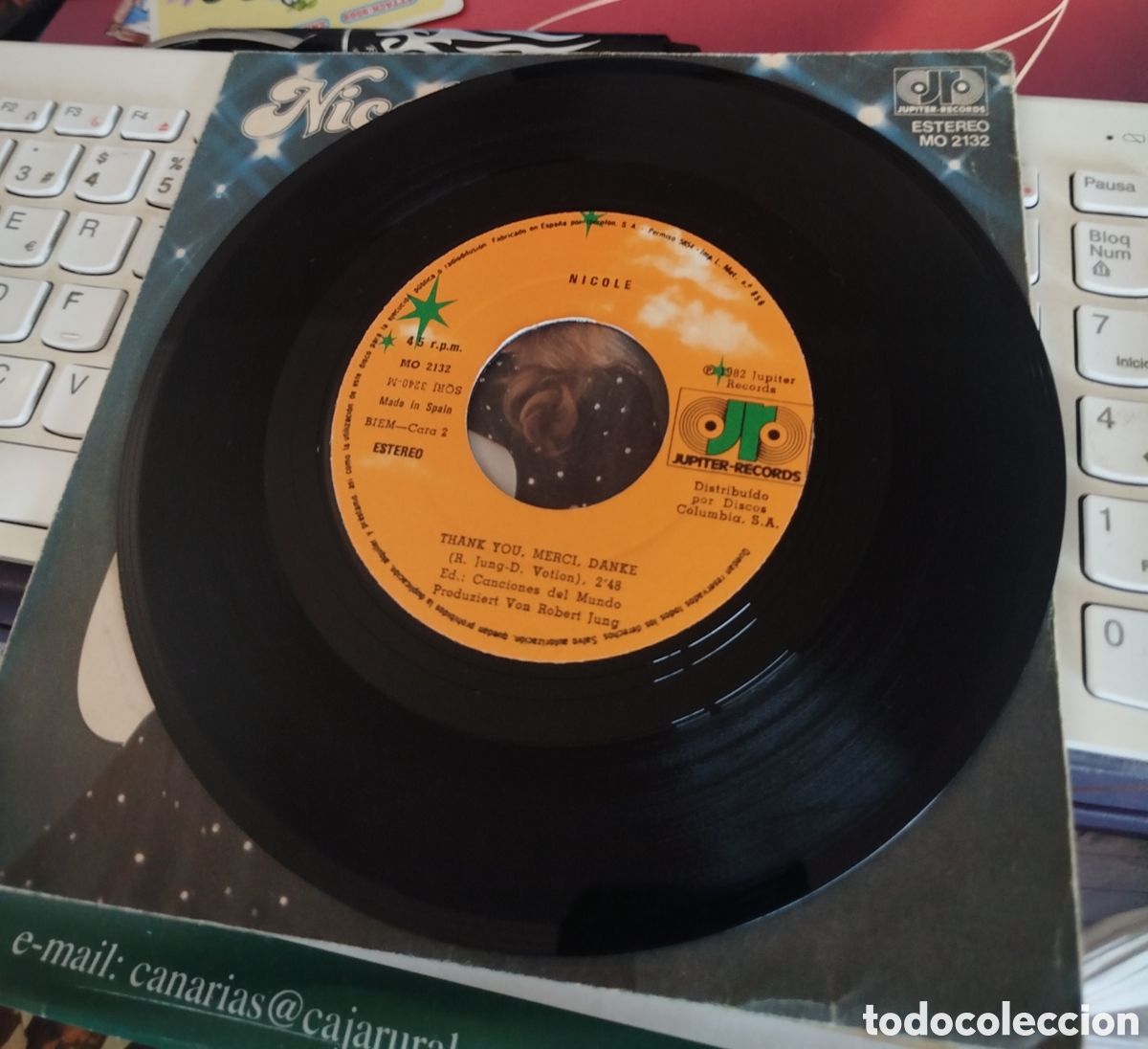 Discos de vinilo: Nicole - Ein bisschen frieden - Foto 3