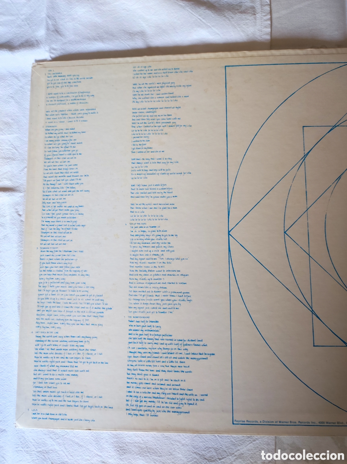 Discos de vinilo: THE KINKS - LOLA VS POWERMAN... - Foto 3