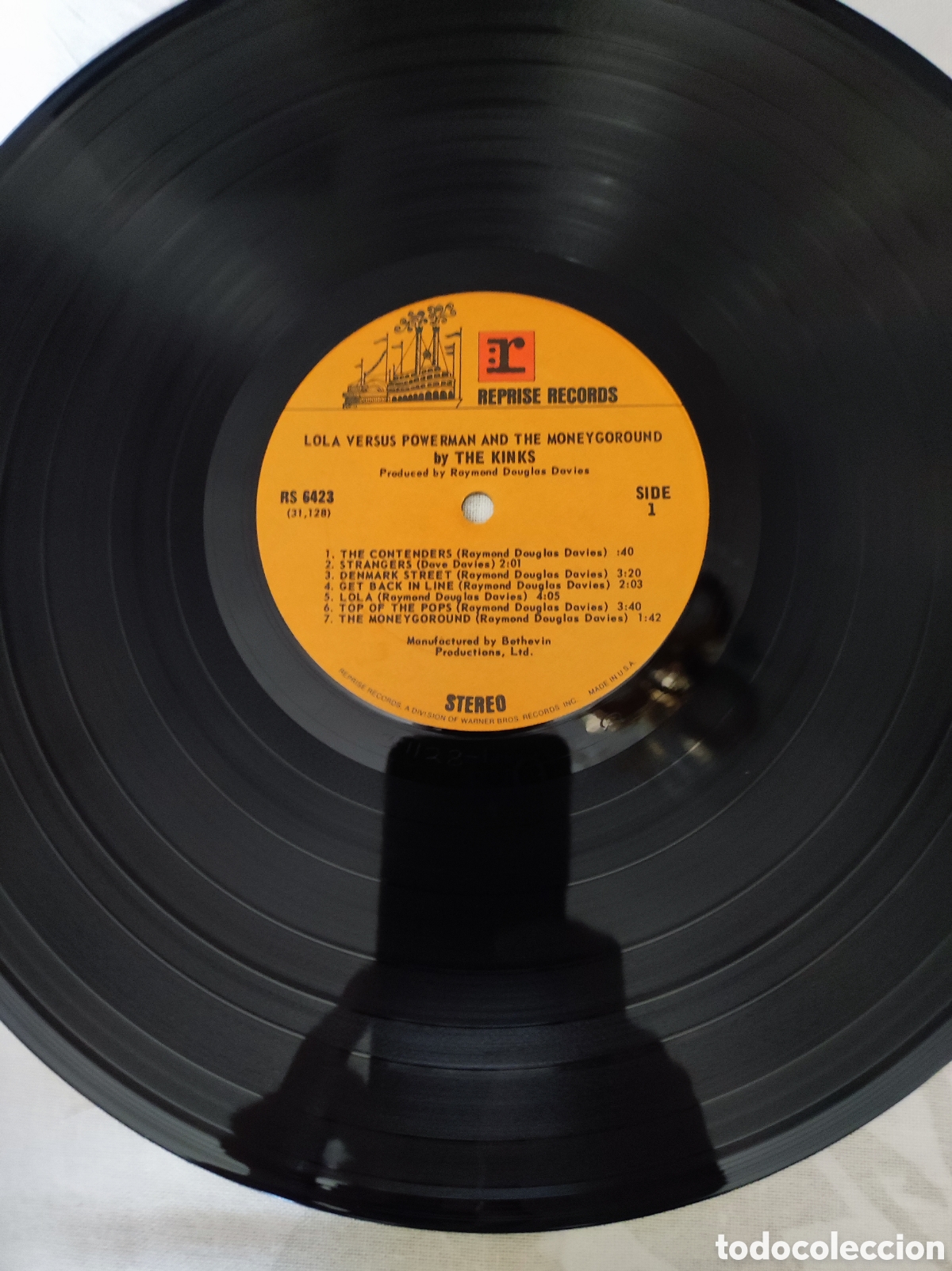 Discos de vinilo: THE KINKS - LOLA VS POWERMAN... - Foto 7
