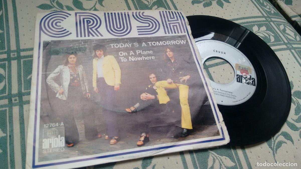 Discos de vinilo: Single ( vinilo) de CRUSH a&ntilde;o 1.973 - Foto 1