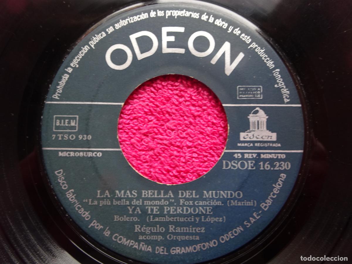 Discos de vinilo: r&eacute;gulo ram&iacute;rez la mas bella del mundo odeon dsoe 16230 disco vinilo - Foto 5