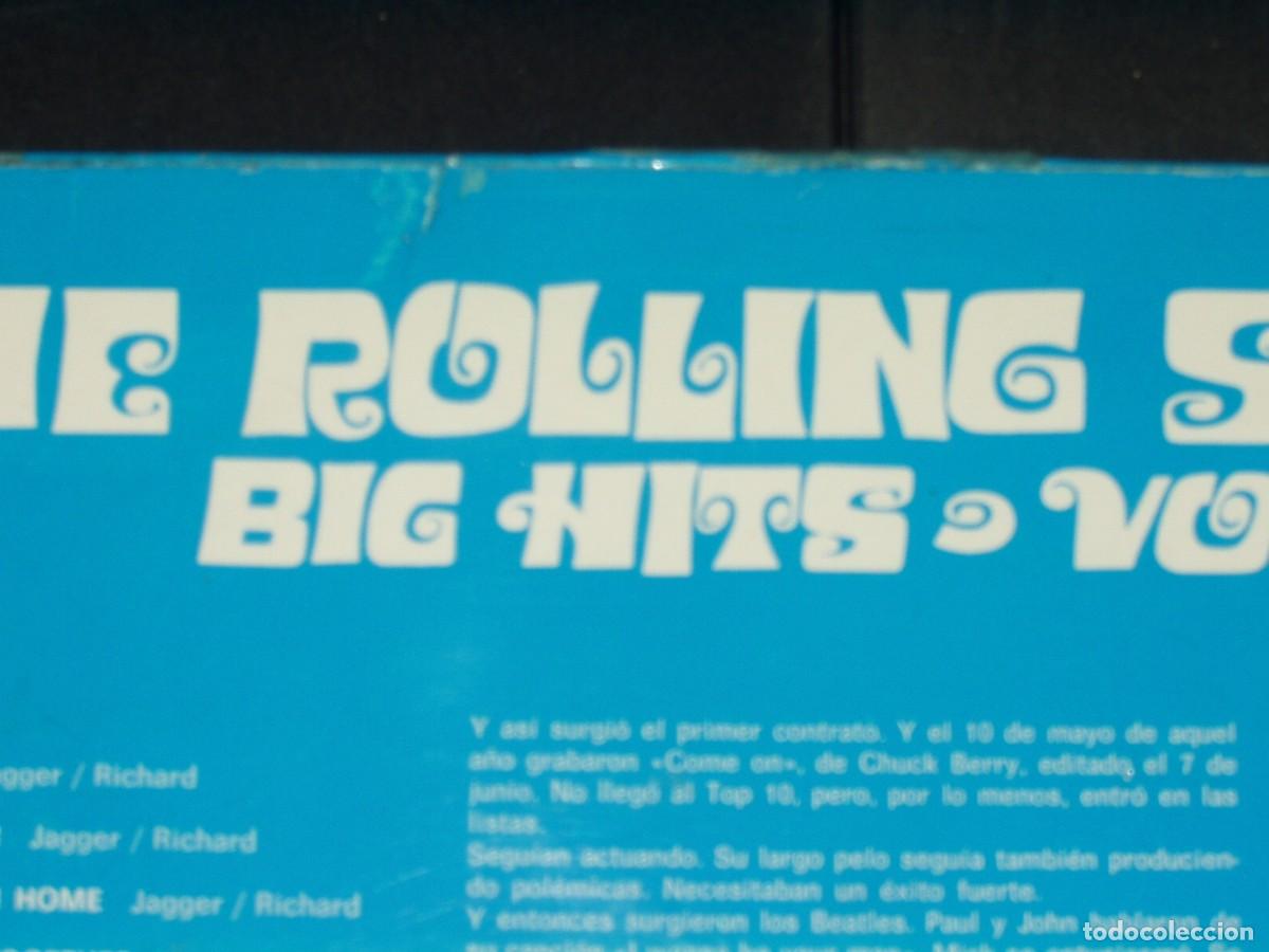 Discos de vinilo: ROLLING STONES LP BIG HITS VOL.2 DISCOLIBRO - Foto 3