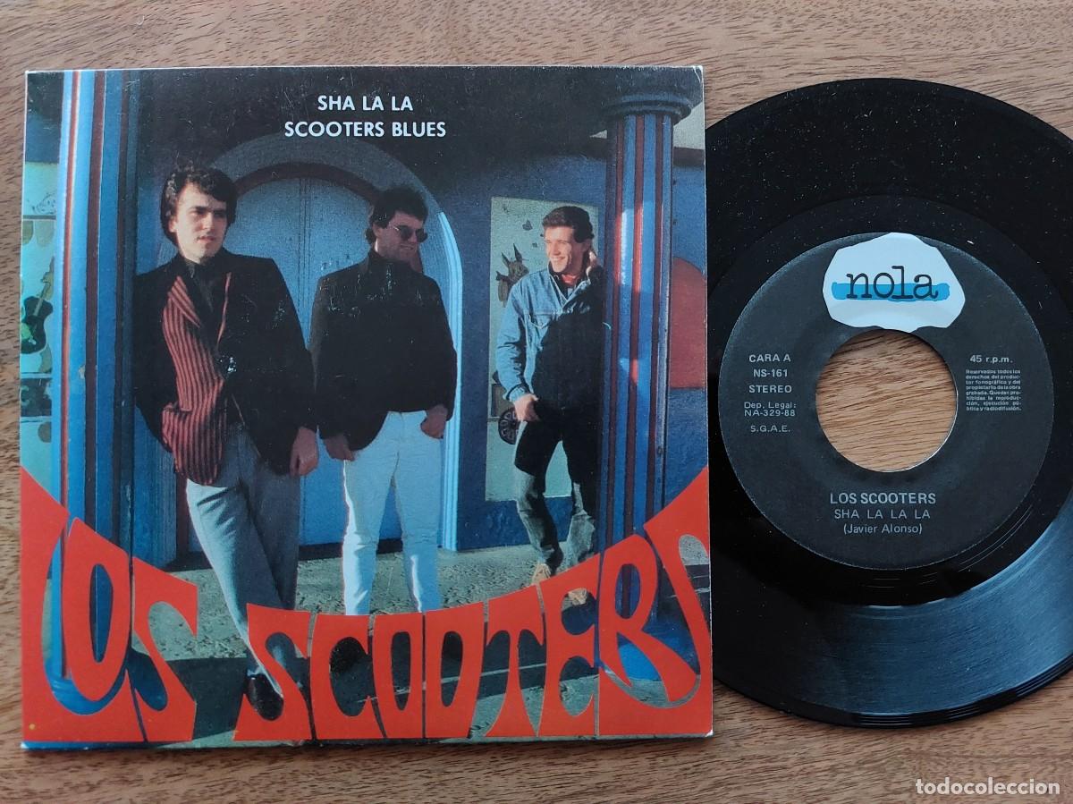 Discos de vinilo: SCOOTERS - 45 Spain - MINT * SHA LA LA / SCOOTERS BLUES - Foto 1