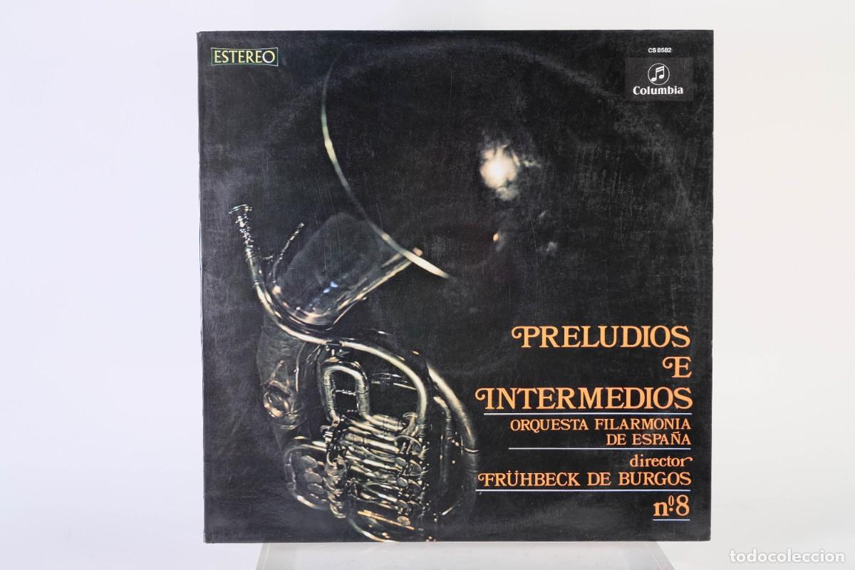 Discos de vinilo: DISCO VINILO LP - PRELUDIOS E INTERMEDIOS - ORQUESTA FILARMONICA DE ESPA&Ntilde;A - Foto 1