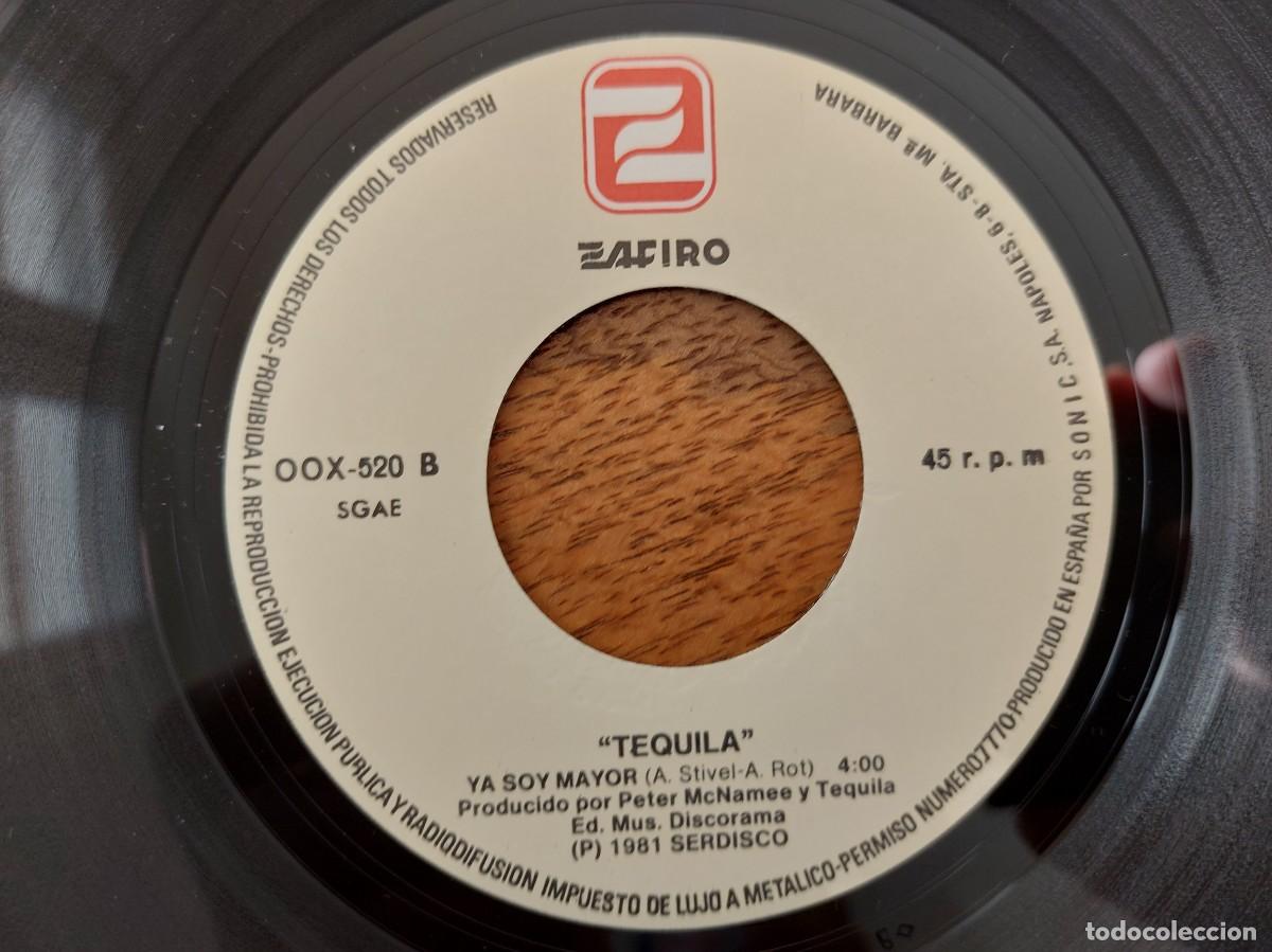 Discos de vinilo: TEQUILA - 45 Spain - VG+ * SALTA!! / YA SOY MAYOR - Foto 4