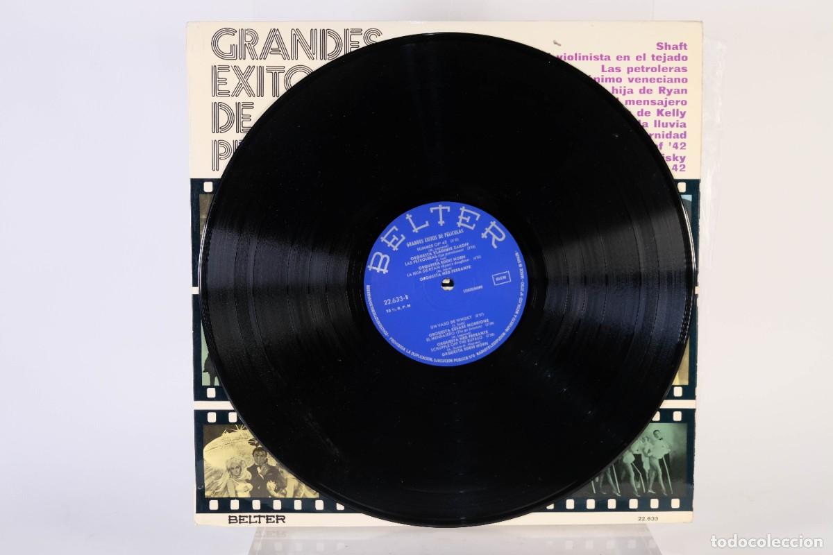Discos de vinilo: DISCO VINILO LP - GRANDES &Eacute;XITOS DE PEL&Iacute;CULAS VOL.1 - Foto 3