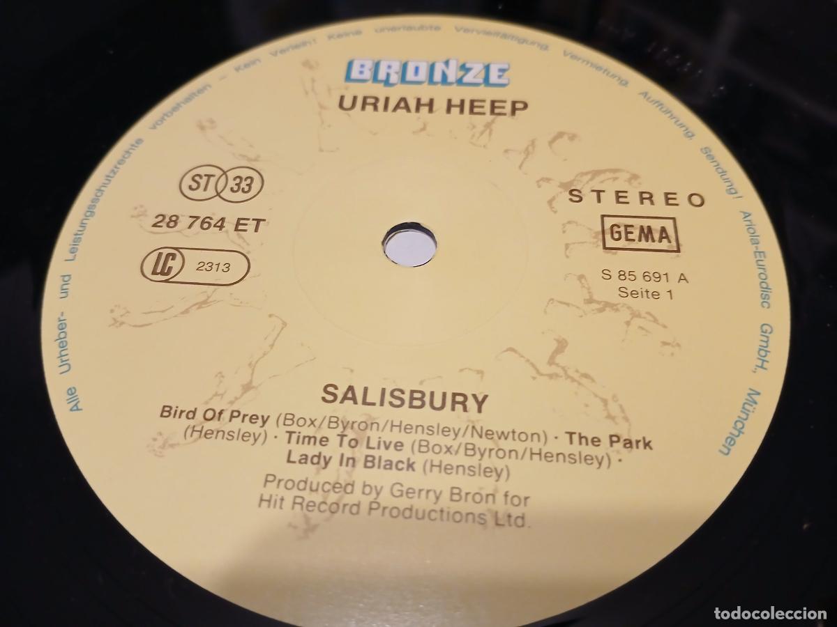 Discos de vinilo: Uriah Heep &ndash; Salisbury- LP disco vinilo - Foto 2