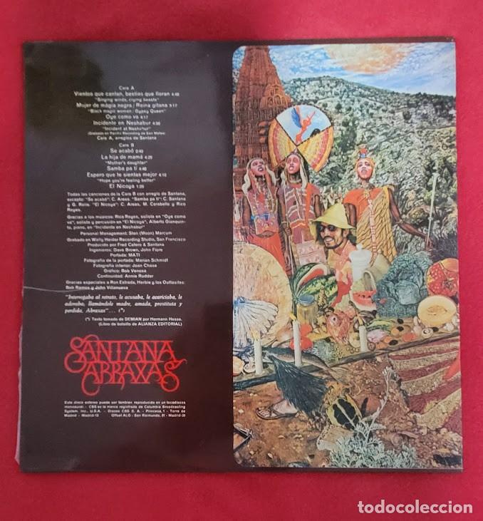 Discos de vinilo: Vinilo LP Santana &lrm;&ndash; Abraxas - Foto 2