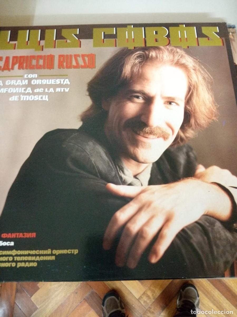 Discos de vinilo: Disco de vinilo Capriccio Russi de Luis Cobos. - Foto 1