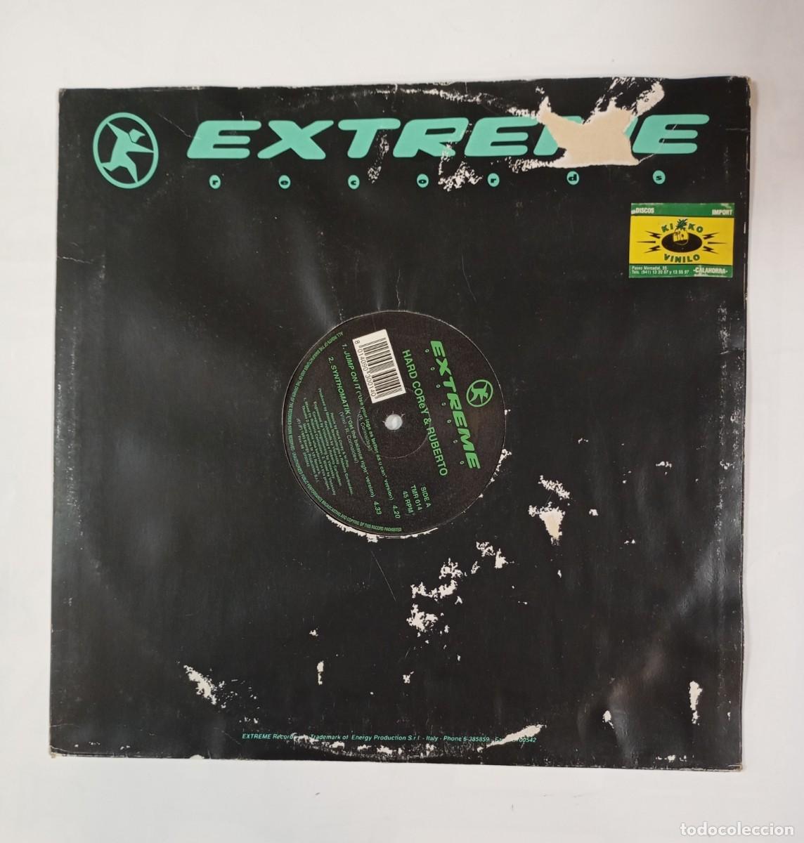 Discos de vinilo: EXTREME HARD COREY & RUBERTO. MAXI-SINGLE. TDKDA52 - Foto 2