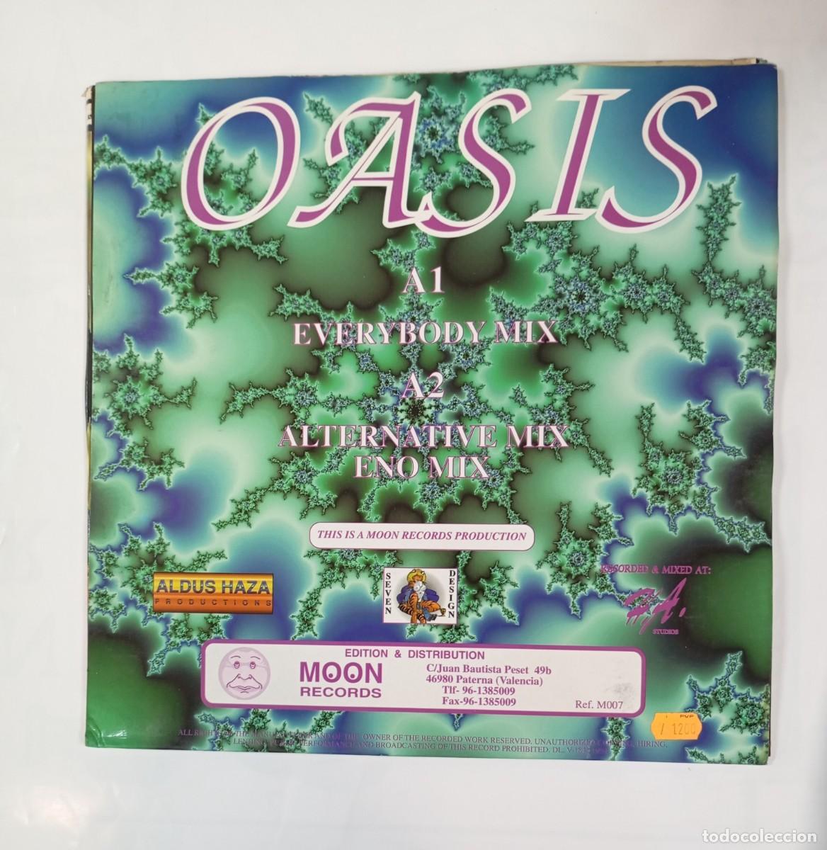 Discos de vinilo: OASIS. ACIDUS HAZA. MAXI-SINGLE. TDKDA52 - Foto 2