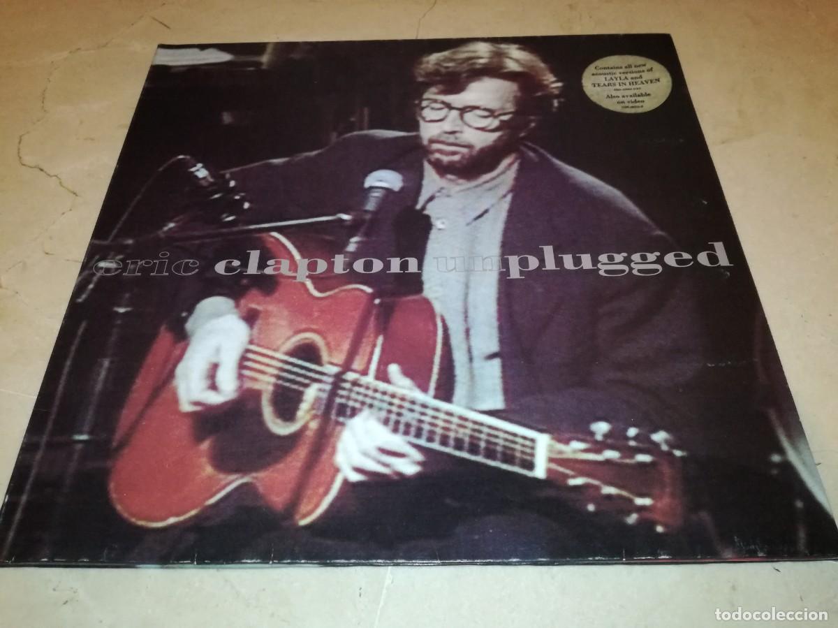 Discos de vinilo: ERIC CLAPTON-UNPLUGGED-GATEFOLD-ORIGINAL 1992 - Foto 1