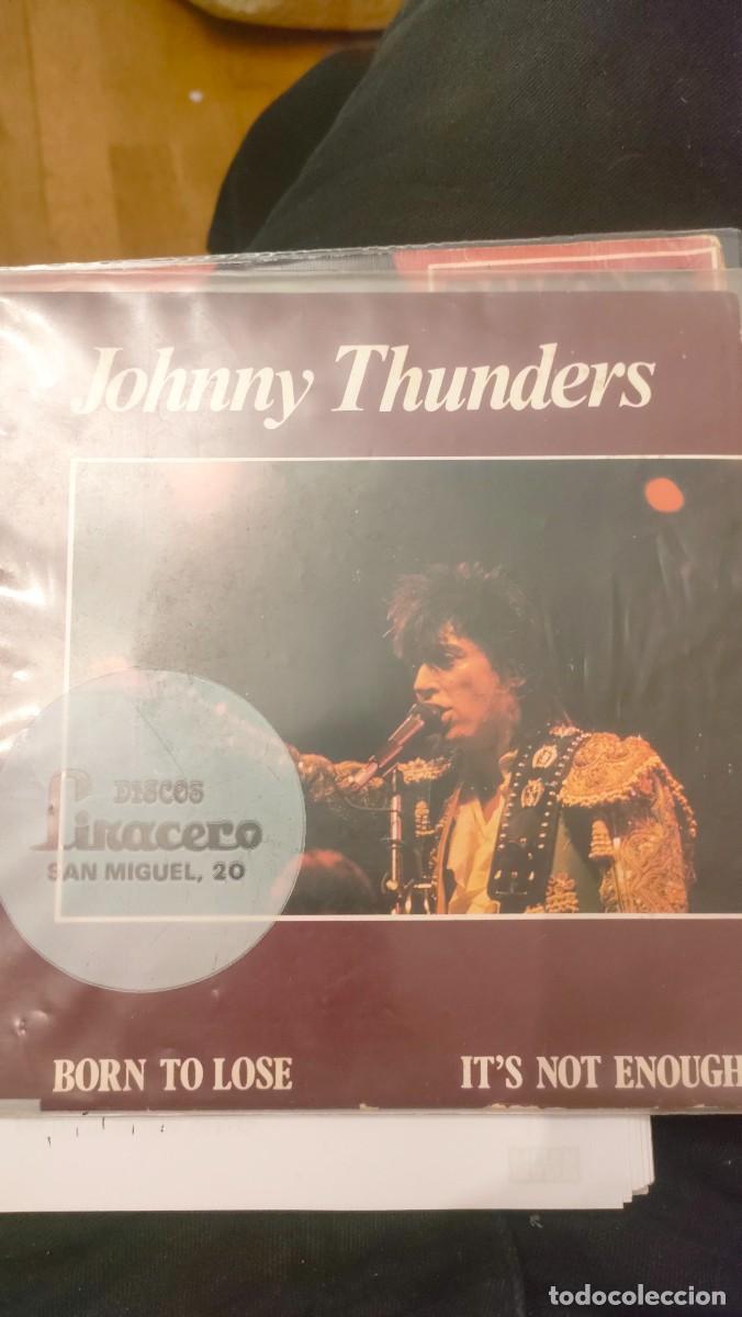 Discos de vinilo: Johnny Thunders. Born to lose - Foto 1