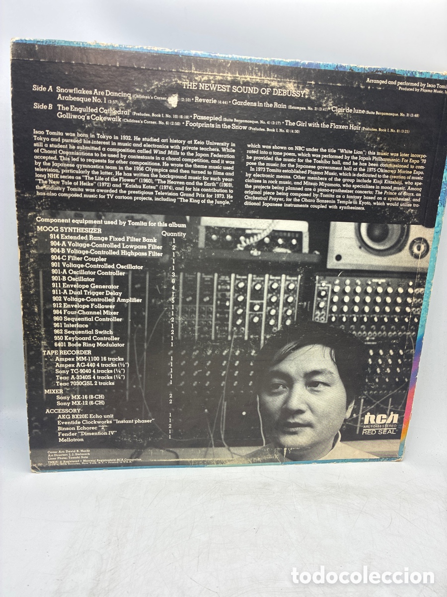 Discos de vinilo: Snow Flakes are Dancing by Tomita. - Foto 2