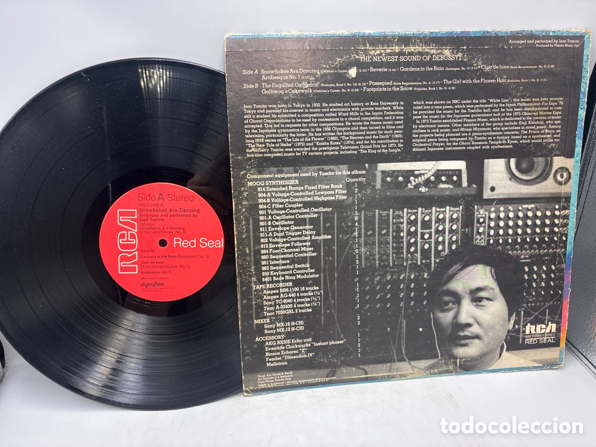Discos de vinilo: Snow Flakes are Dancing by Tomita. - Foto 3