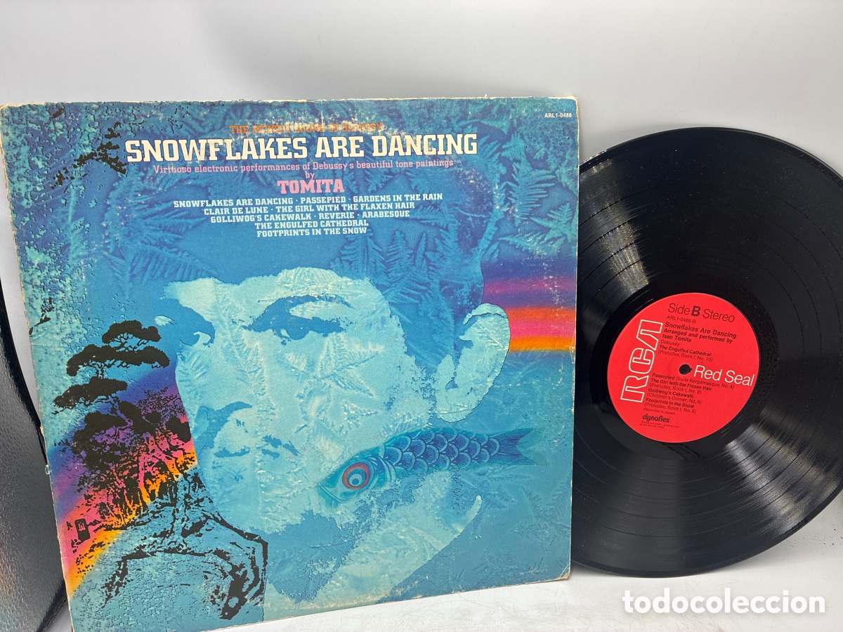 Discos de vinilo: Snow Flakes are Dancing by Tomita. - Foto 4
