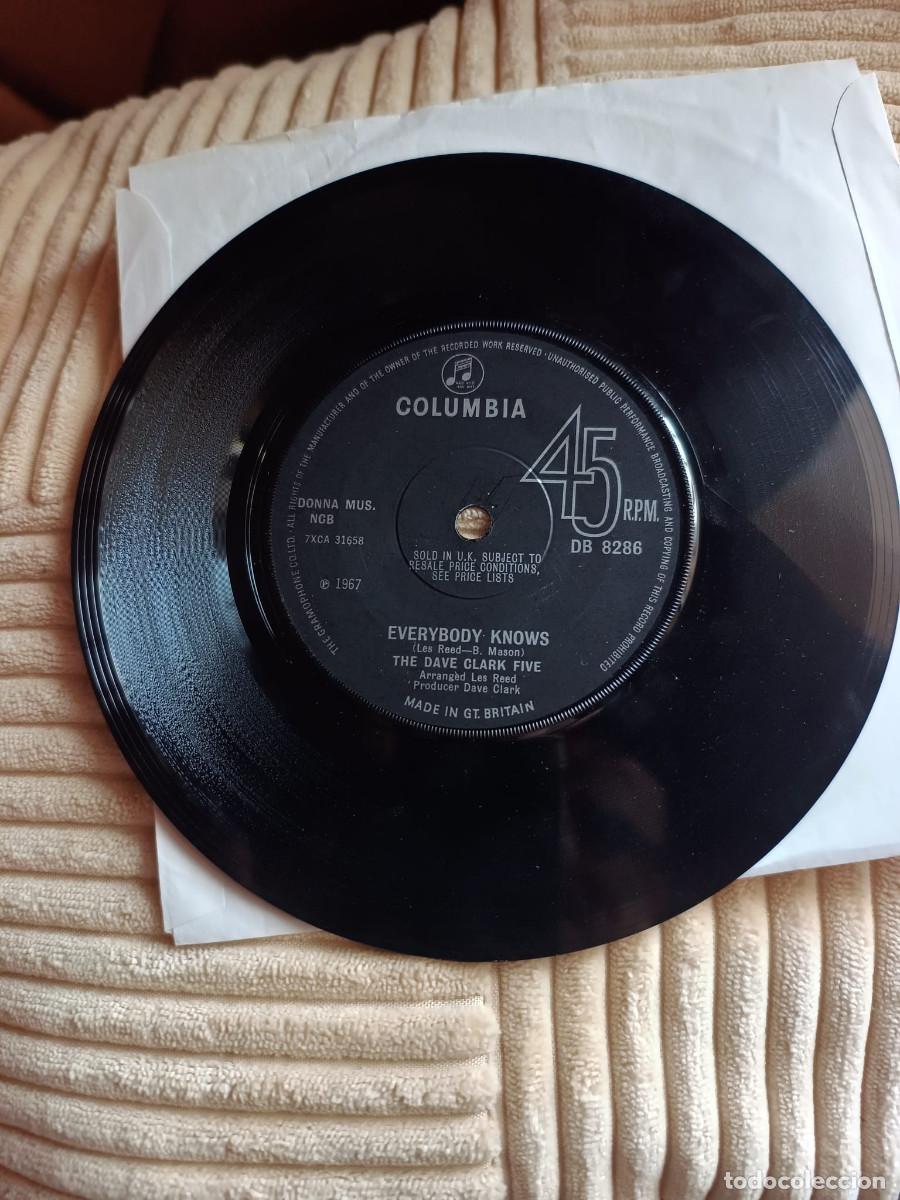 Discos de vinilo: THE DAVE CLARK FIVE - CONCENTRATION BABY - SG - 1967 - MOD - Foto 2