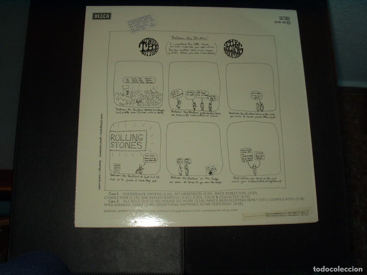 Discos de vinilo: ROLLING STONES LP BETWEEN THE BUTTONS - Foto 2