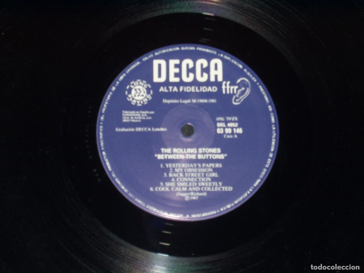 Discos de vinilo: ROLLING STONES LP BETWEEN THE BUTTONS - Foto 3