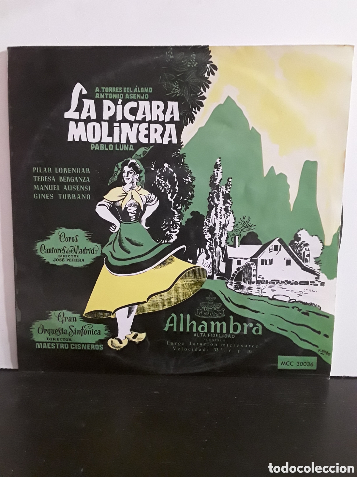 Discos de vinilo: Juli&aacute;n Perera &lrm;&ndash; La Picara Molinera - Foto 1