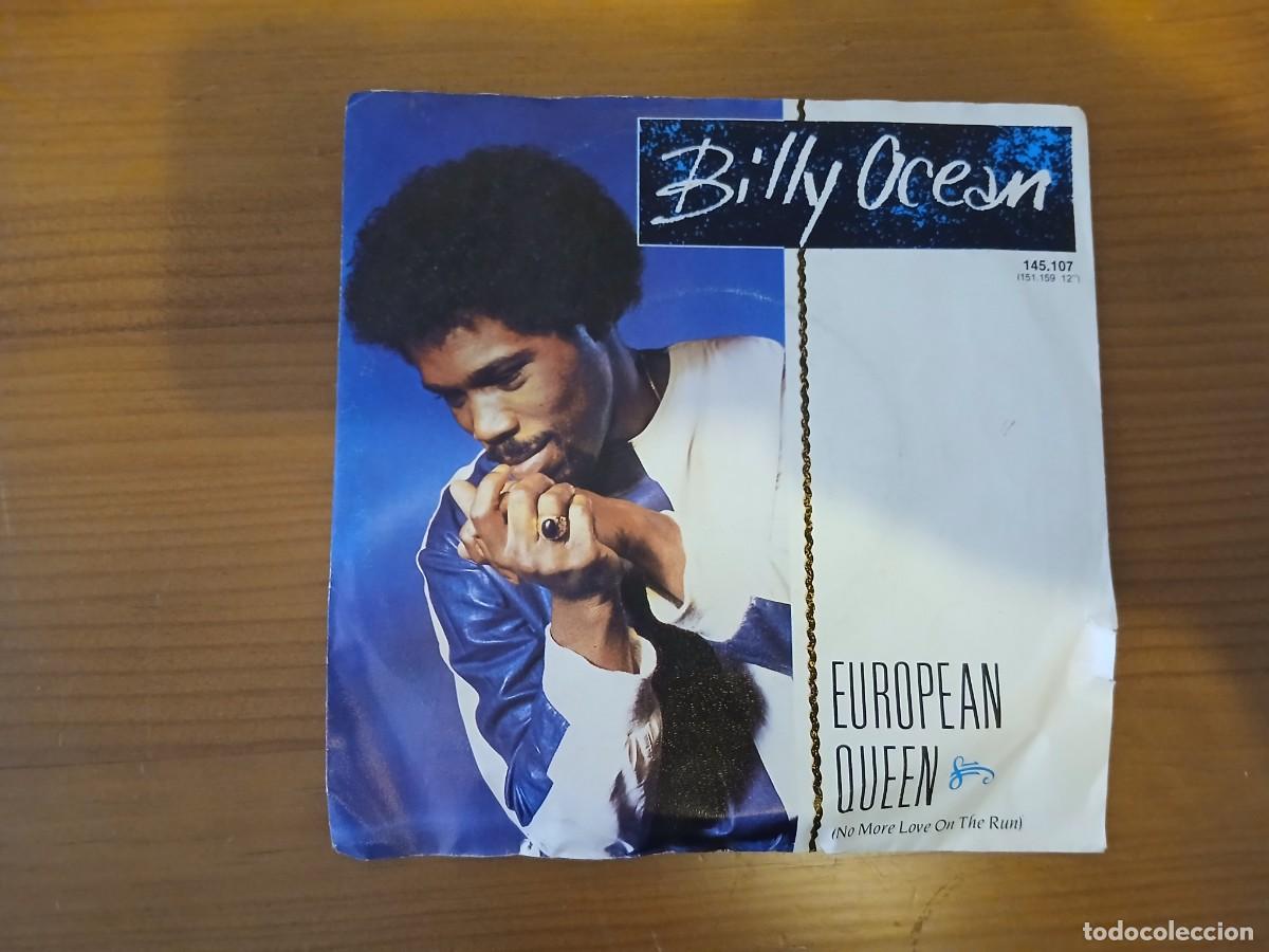 Discos de vinilo: BILLY OCEAN --- EUROPEAN QUEEN - single - Foto 1