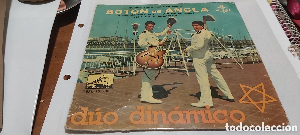 Discos de vinilo: BOTON DE ANCLA. DUO DINAMICO - Foto 1
