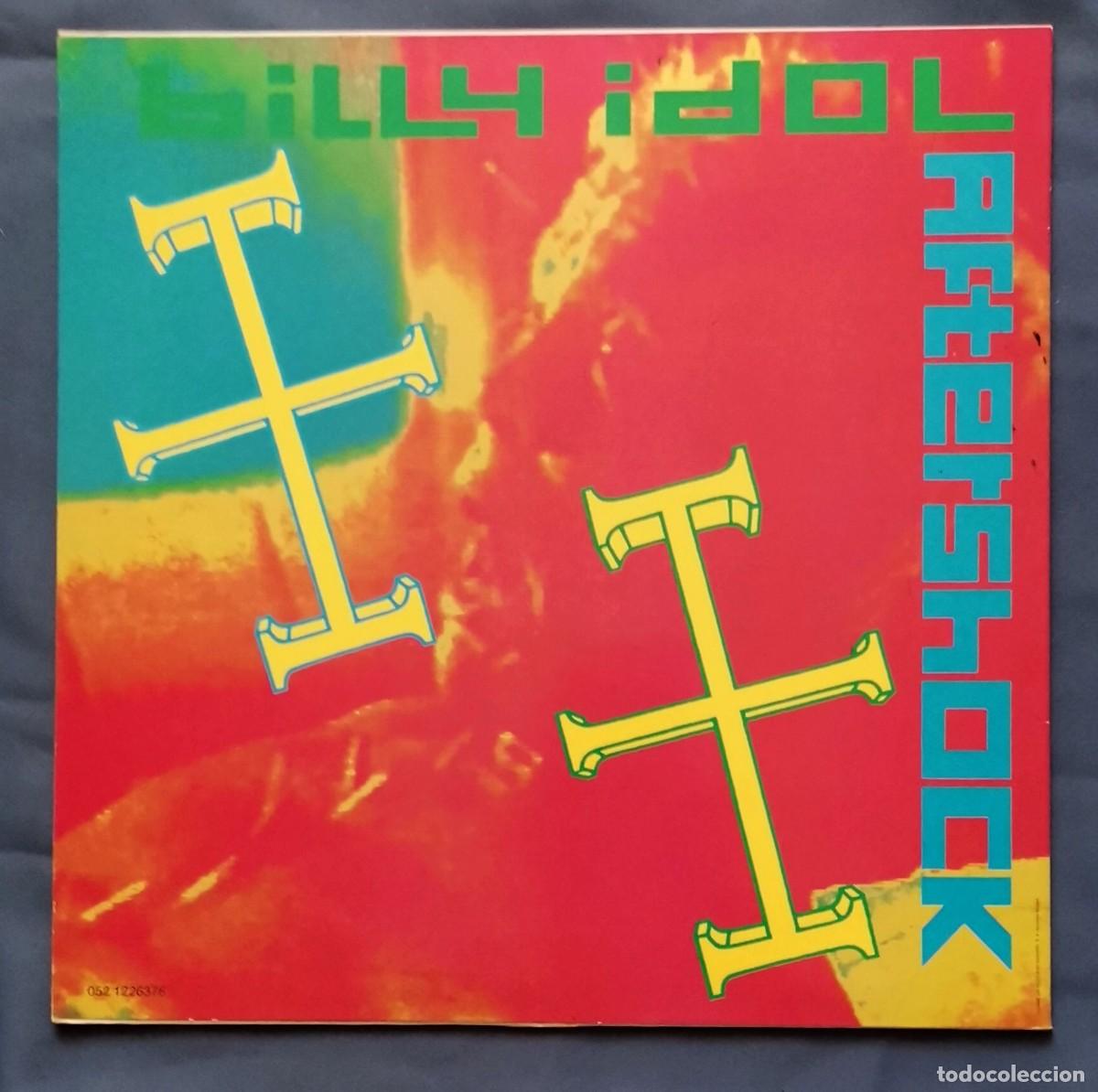 Discos de vinilo: Billy Idol &lrm;&ndash; Aftershock 12 Espa&ntilde;a 1993 - Foto 2