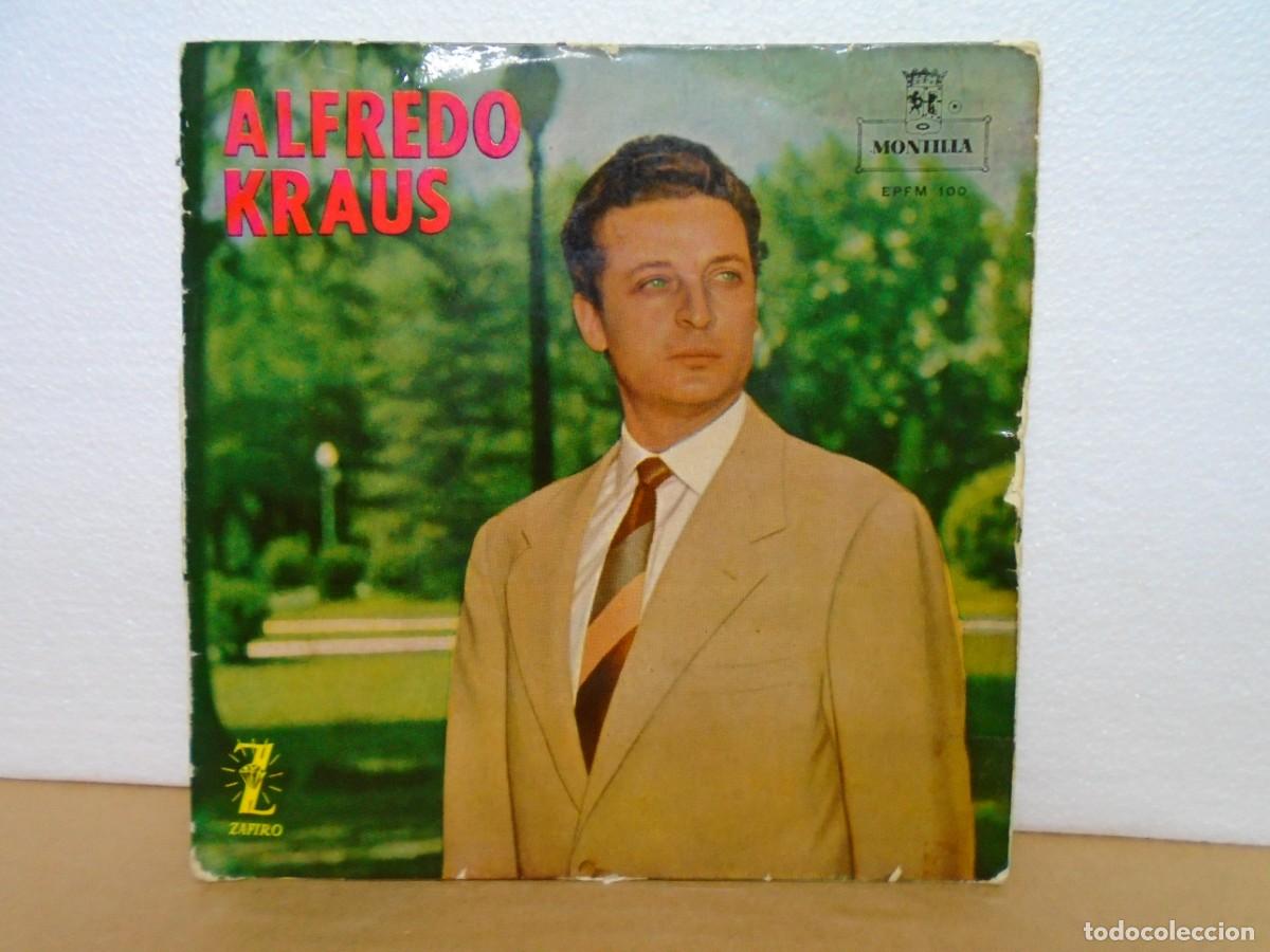 Discos de vinilo: ALFREDO KRAUS.SINGLE ZAFIRO 1960. - Foto 1